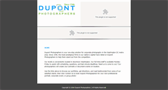 Desktop Screenshot of dupontphotographers.com